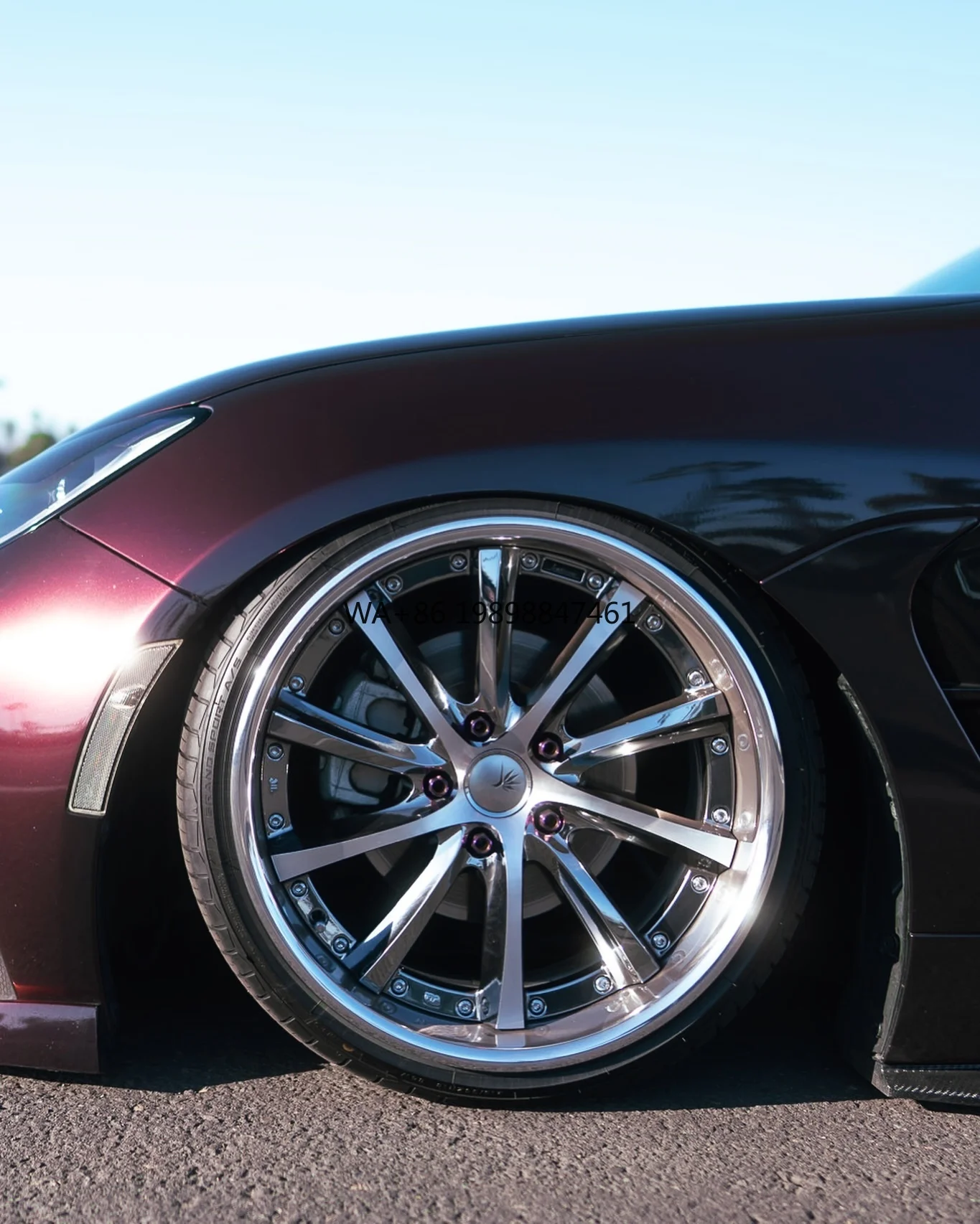 

18-22 Inch Liberty Forged Wheels 5 Holes 10 Lug 2 Pc Silver Deep Lip New Condition Alloy Material 35mm ET Forged Wheels