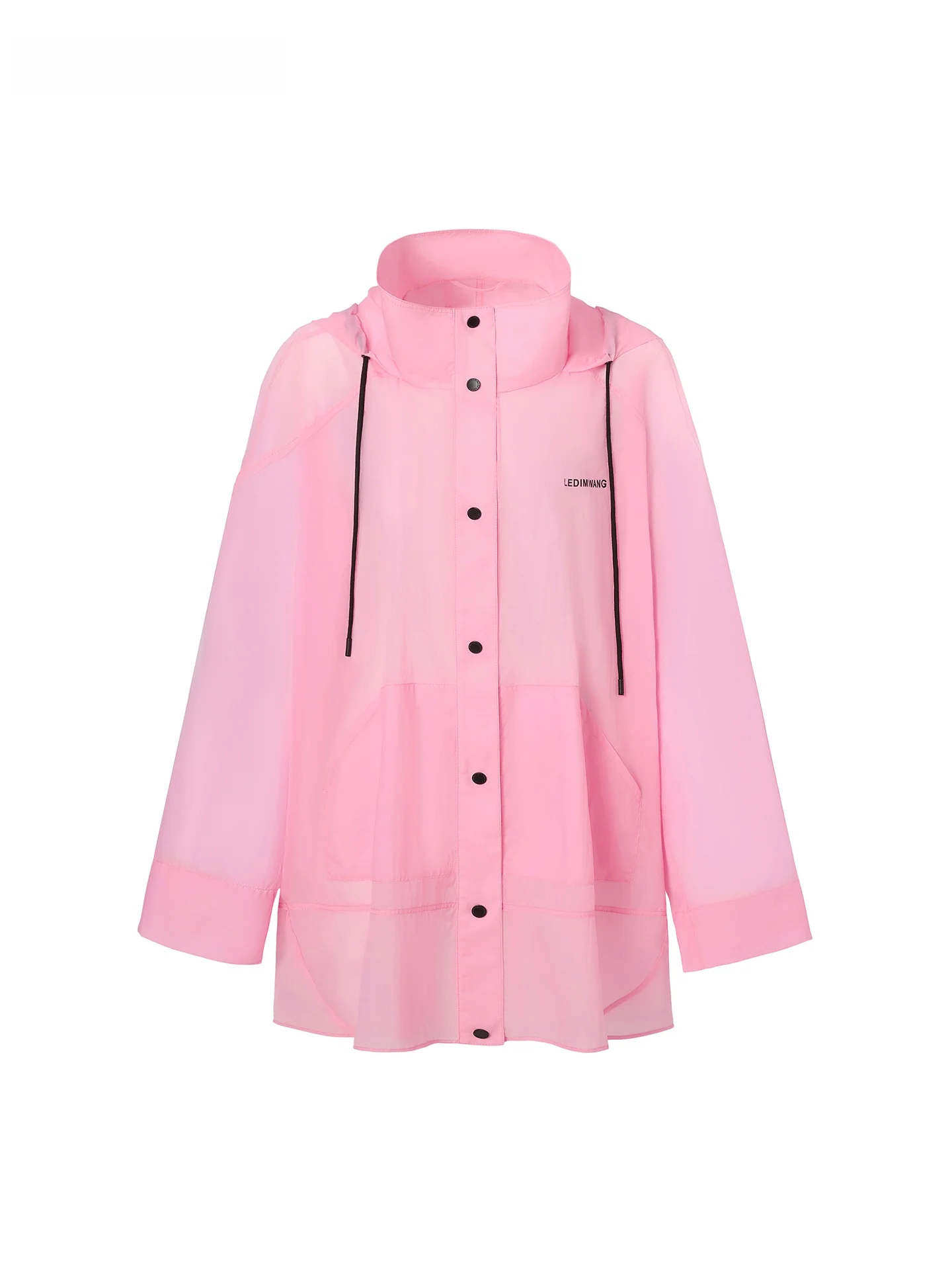 

Модная женская повседневная розовая верхняя одежда с защитой от УФ-излучения, весна-лето, новинка, LEDIM WANG, нейлоновая ткань, длинный рукав