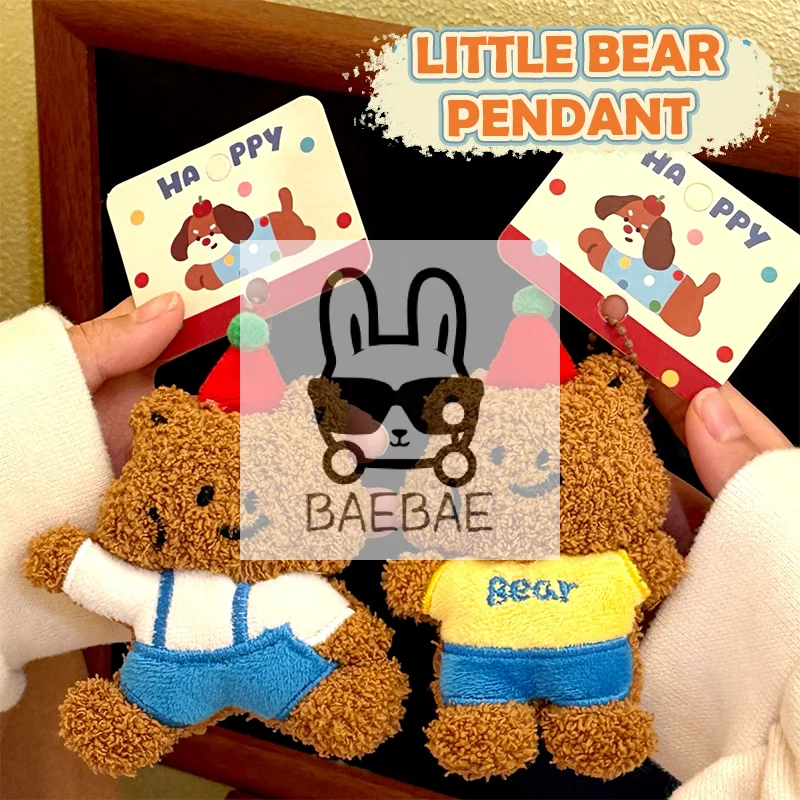 

Очаровательный брелок-игрушка в виде медвежонка; Мягкая подвеска для сумки для девочек