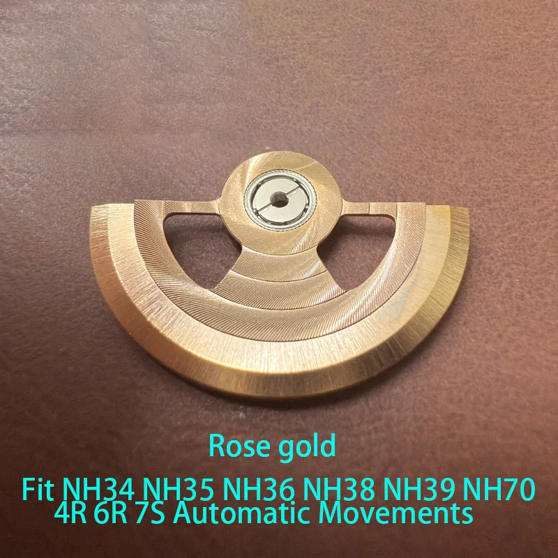 Mod NH35 Mechanisch uurwerk Automatische hamerrotor Past voor NH34 NH35 NH36 NH38 NH39 NH70 4R 6R 7S Beweging Horlogeonderdelen