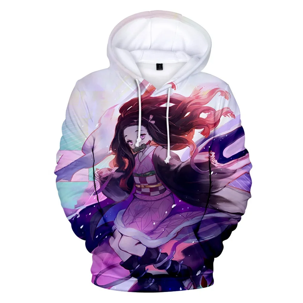 

Novelty Unisex Autumn/Winter pullover 3d printed Demon Killer Kimetsu No Yaiba Cosplay Clothing Hoodie Children's sweatshirt 6XL