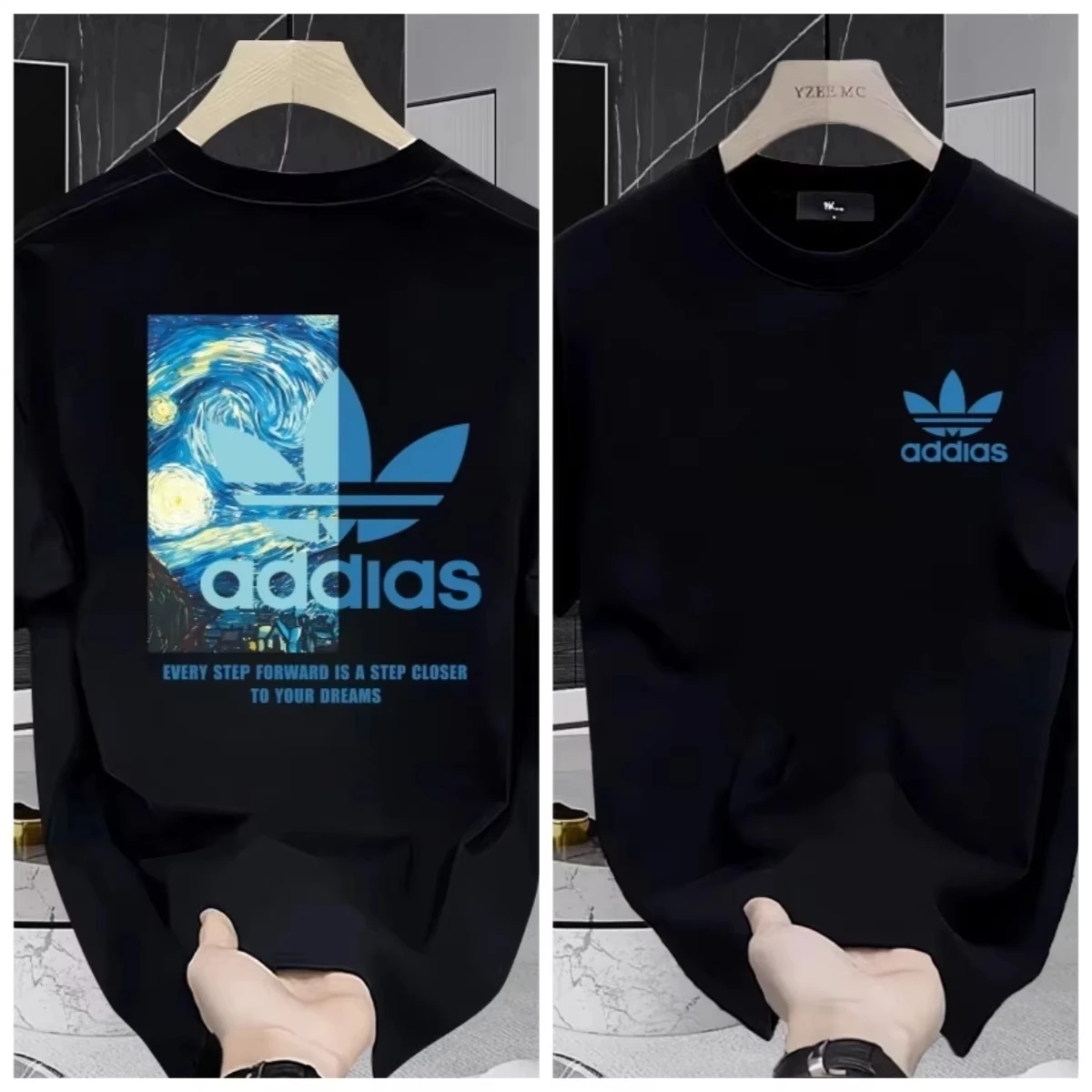 

Весна/Лето 2026, футболка из чистого хлопка с короткими рукавами, новый уличный модный американский топ с принтом и половиной рукавов, база Ши