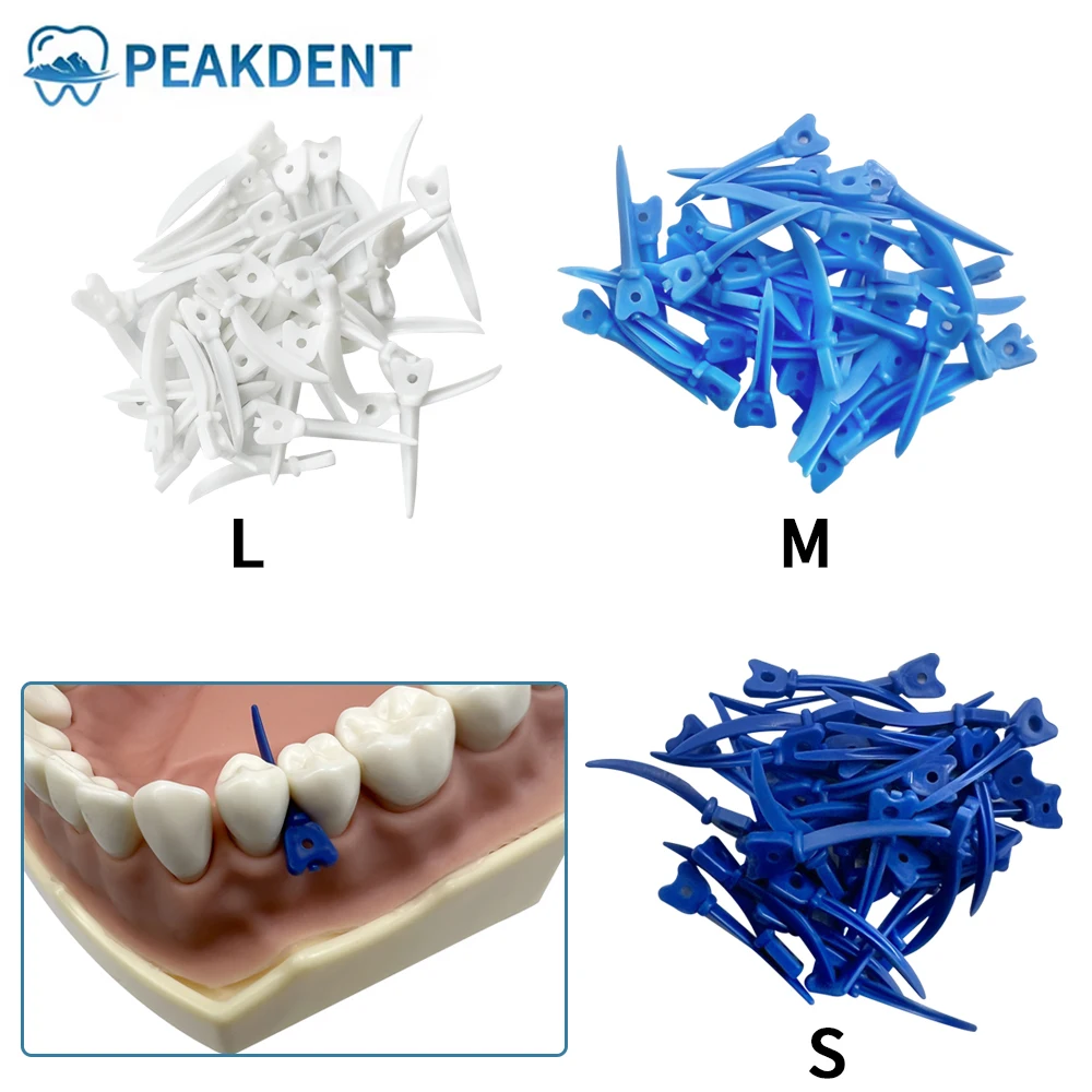 

120 шт., стоматологические клинья Tulwar, сменный клин для секционной матричной системы, межпроксимальные одноразовые пластиковые клинья, стоматологический продукт