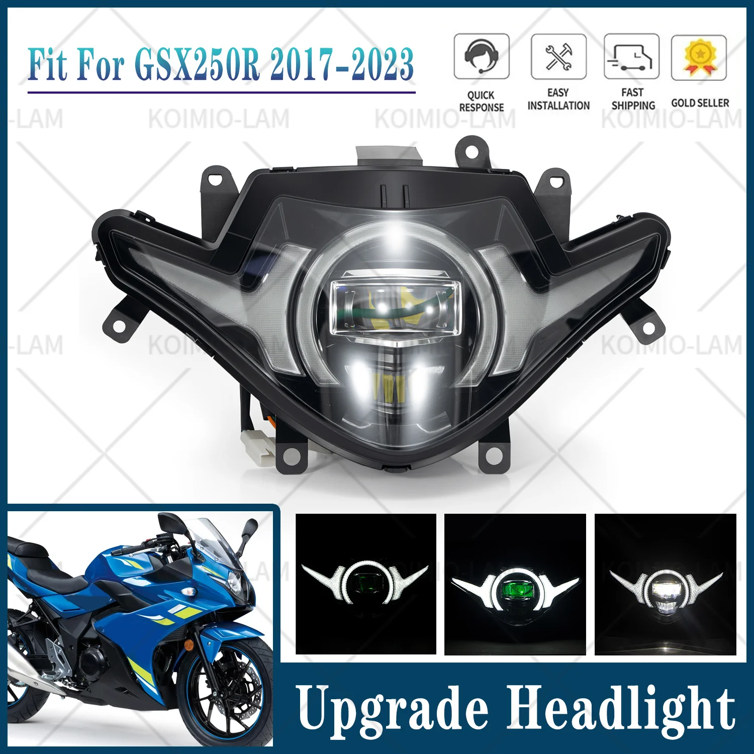 Suzuki GSX250R Headlamp -AliExpress