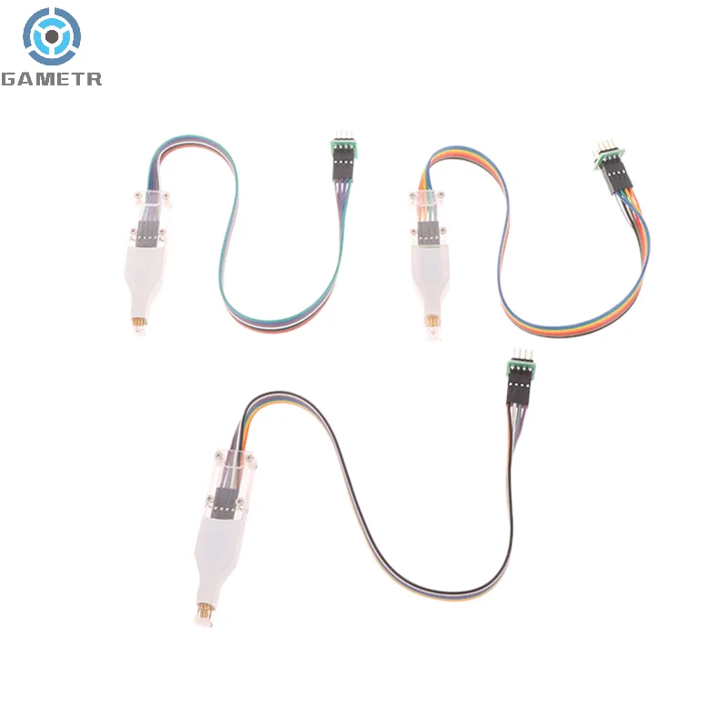 1pc Sop8/w-son Chip Download Burn Write Probe Spring Needle Flash Eeprom Chip Burner Cable