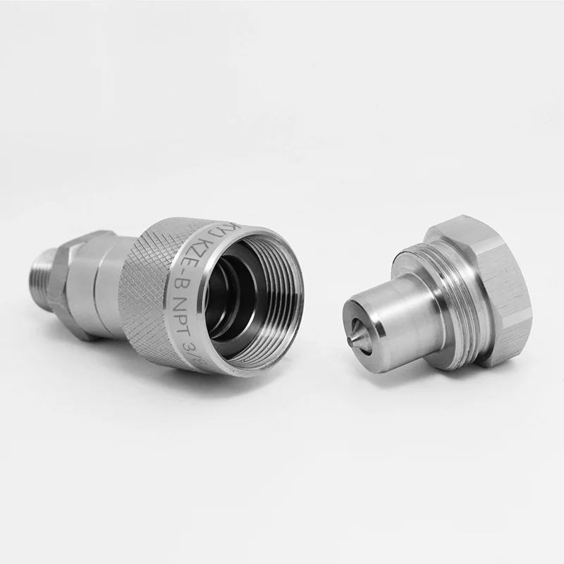 

KZE-B Thread Locking Quick Connector Hydraulic 0kg Top Ultra-High Pressure Wrench Hydraulic Shear Quick Connector