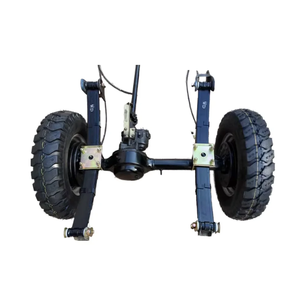 Sheet Spring 150cc 2 Speed Tricycle with Rear Axle Propeller Shaft Parts Assembly with Tires