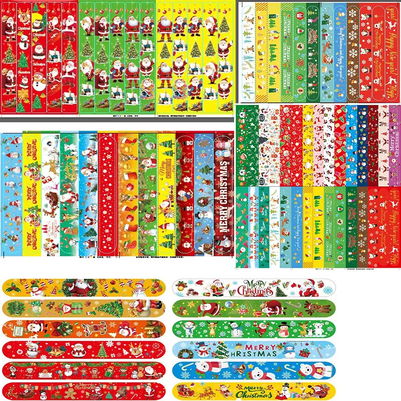 Schlagarmbänder für Kinder, Großpackung Armbänder mit Tiermotiven, Partygeschenke, Klassenzimmerpreise, Geburtstagsgeschenke, Geschenktütenfüller – Detail 14