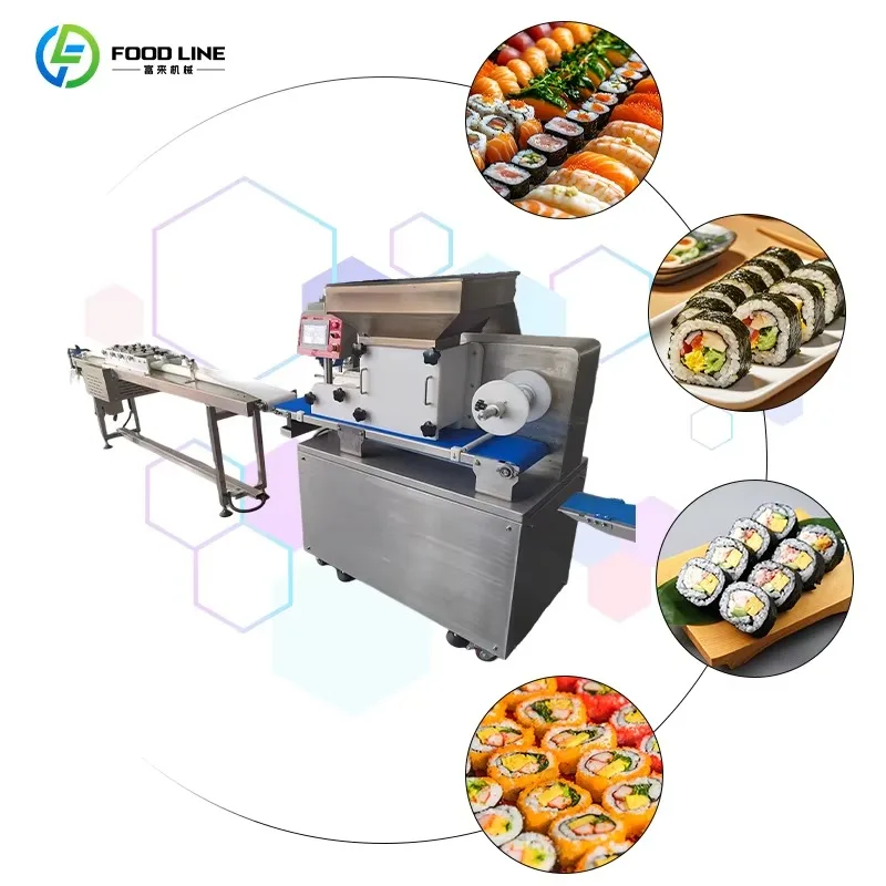 Commercial Automatic Sushi Production Line Electric Sushi Rice Serving Machine Custom