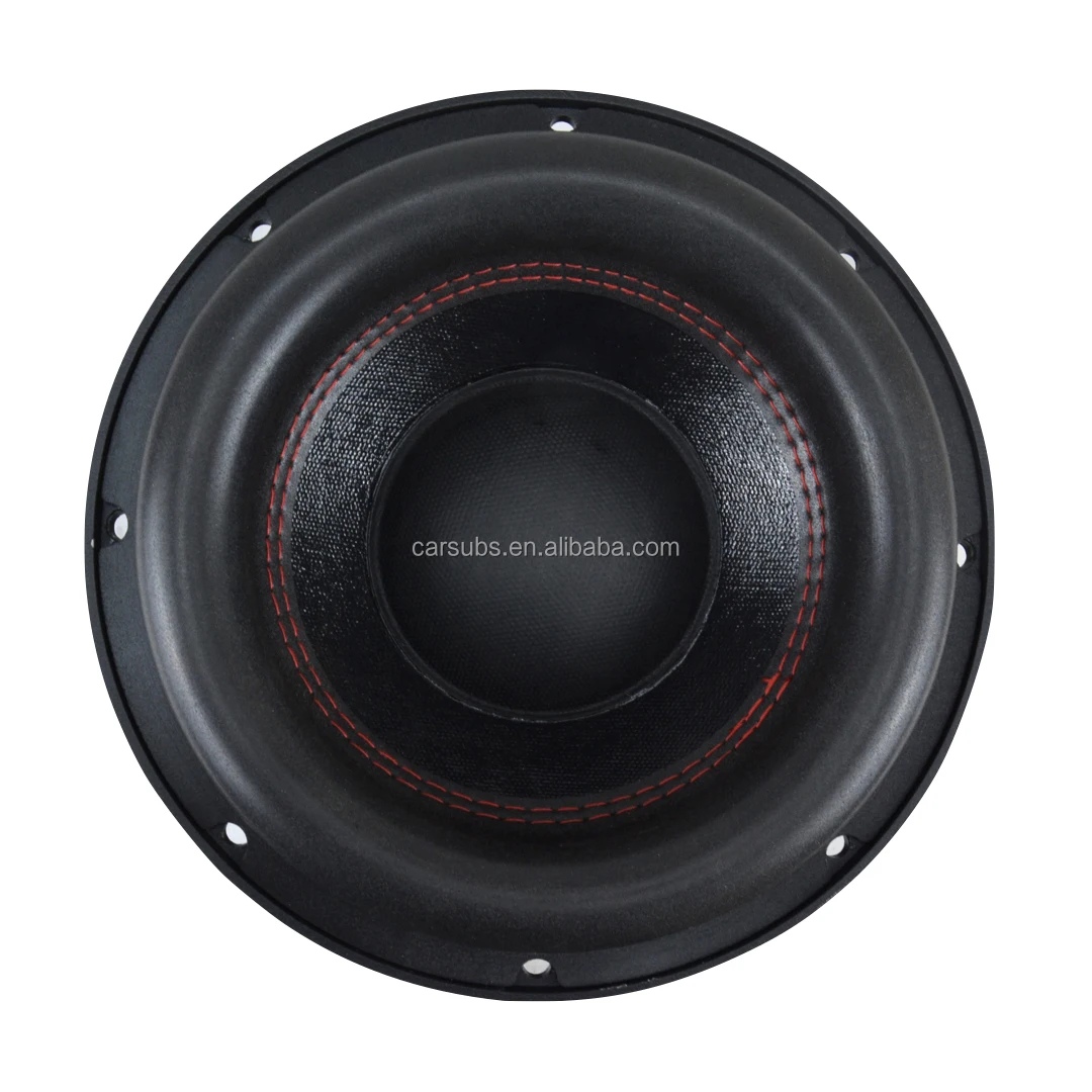 Car Stereo Subwoofer Speaker 8 inch Competition Sub RMS 500W Strong Punch Bass Speaker 8