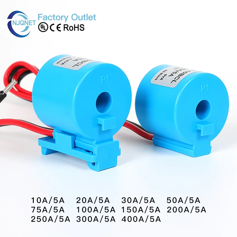 High Accuracy Current Transformer BH-10BCL 50a 5 100A 5A 10a 20a 30a Current Sensor CT Din Rail Current Transformer Factory