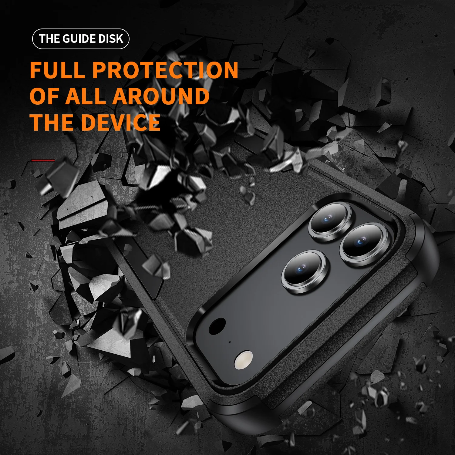 iPhone17用耐衝撃ハードケース、iPhone 17 Pro Max、17 Air Plus、iPhone17、iPhone携帯電話カバー