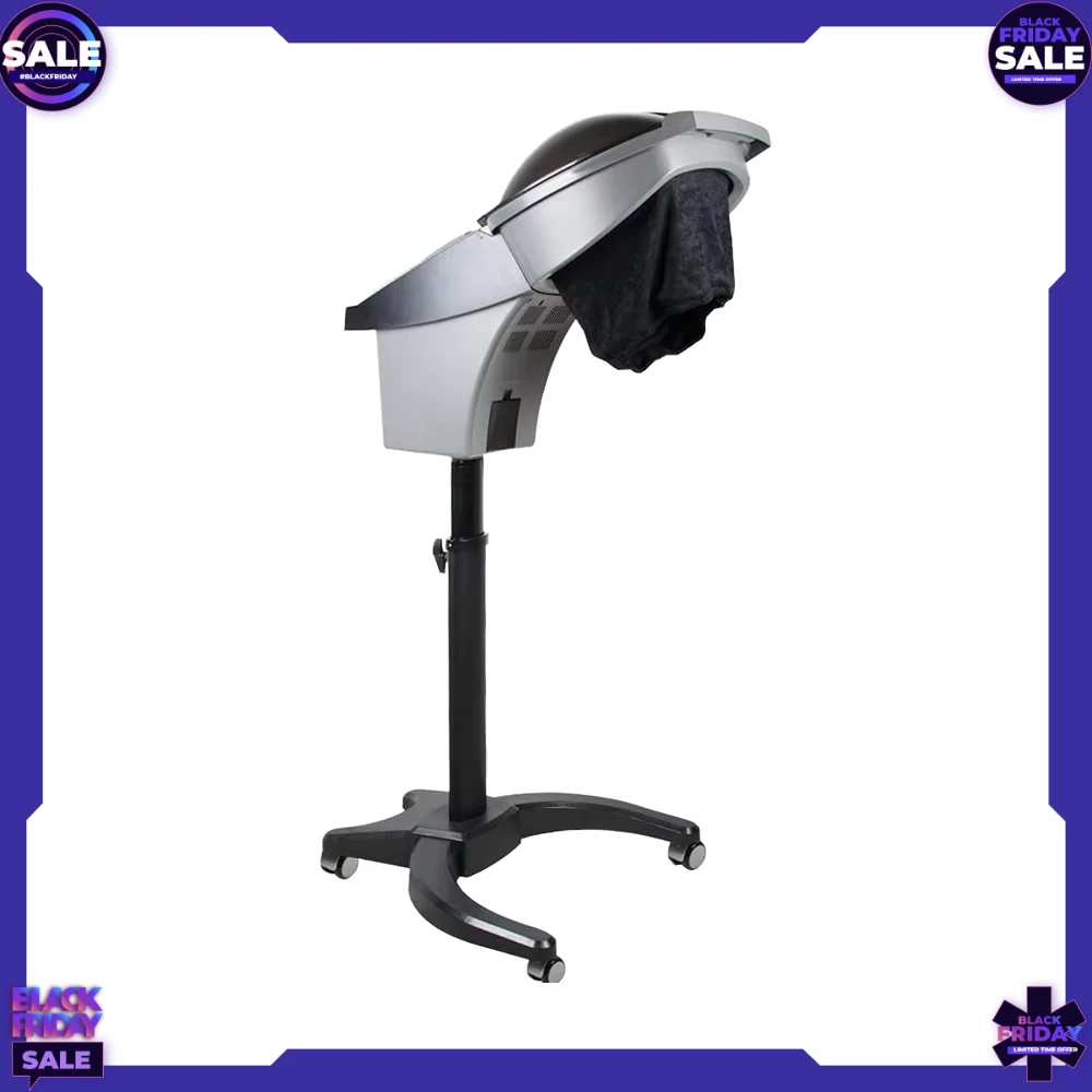 Professional Salon Hair Steamer for Styling Perming Oil Treatment Hairdressing Care Hood Timer Hair Spa Oil Processor