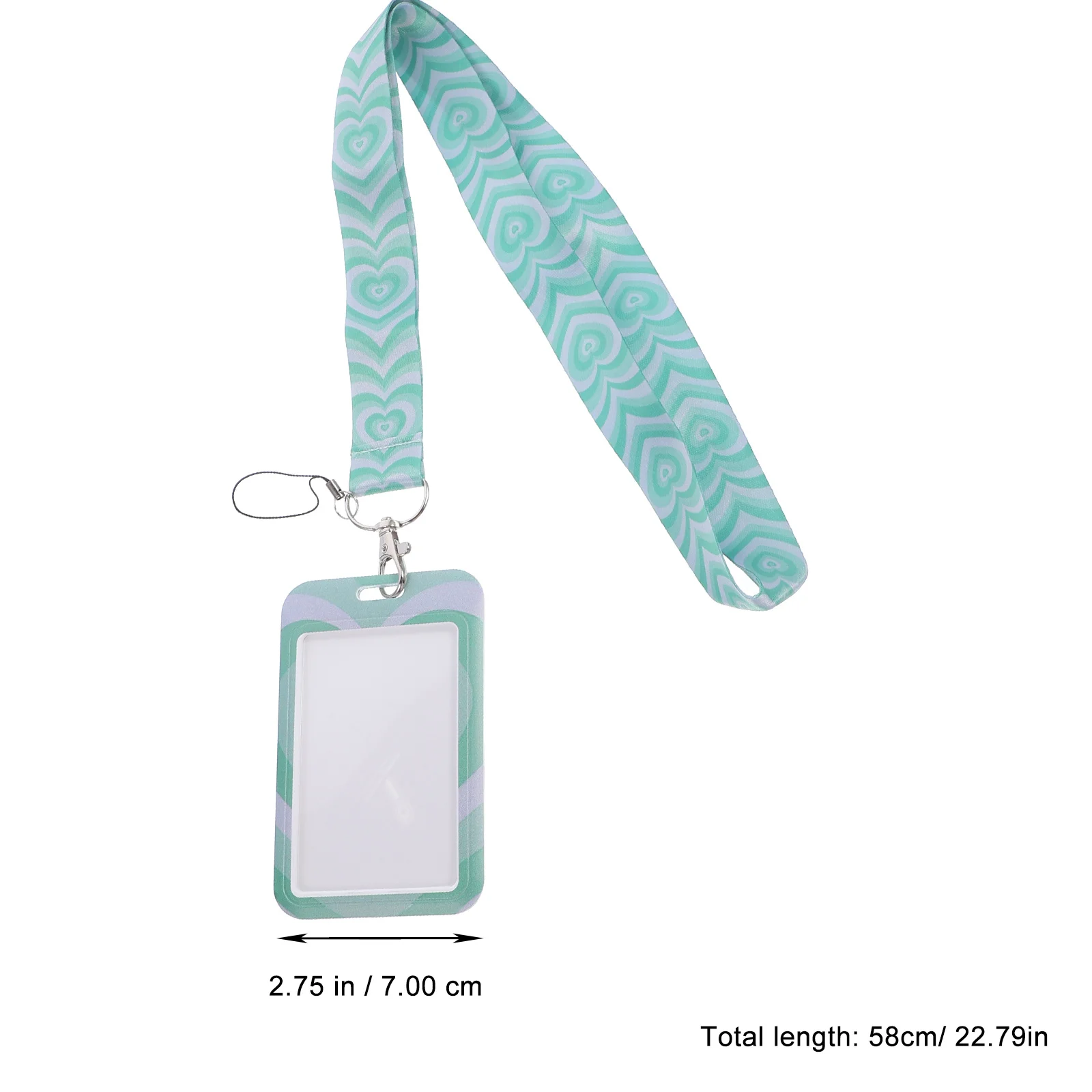 1 مجموعة حامل بطاقات التعريف الشخصية تصميم بسيط المضادة للخدش شارة حامل للطلاب المعلمين الأطباء العمل اسم غطاء العلامة بطاقة المحمولة #4