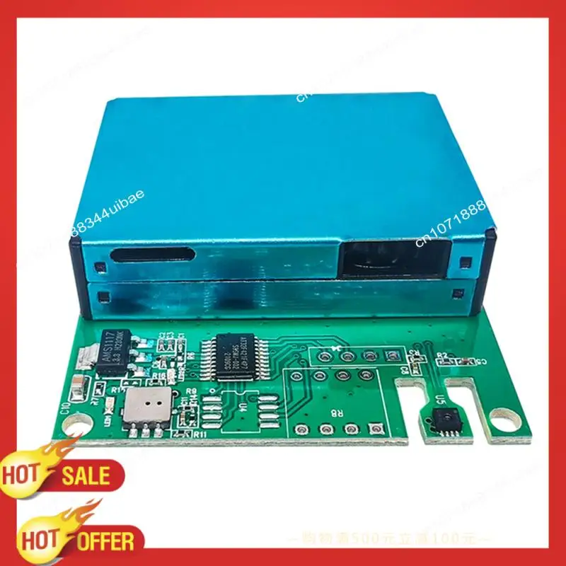 B47C CO2 Formaldehyde Temperature And Humidity TVOC PM2.5 Detection Air Quality Sensor RS485 Output M702B Durable (UART)