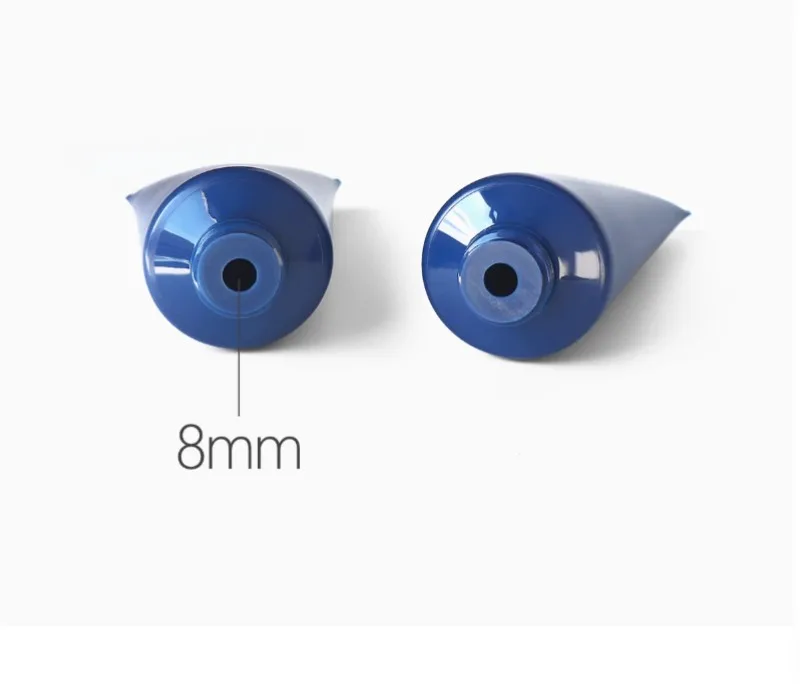 Großhandel 120ML Matt Blau Kosmetik Schlauch Haar Conditioner Shampoo Körper Lotion Leere Flasche Mann Make-Up Nachfüllbare Flaschen