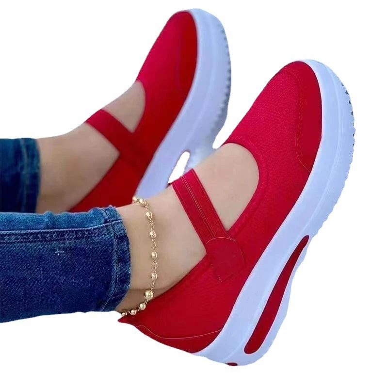 shoes for Women 2022 new Fashion comfort Casual sport shoes Wedge Platform Sneakers Female Mesh Breathable Running Shoes