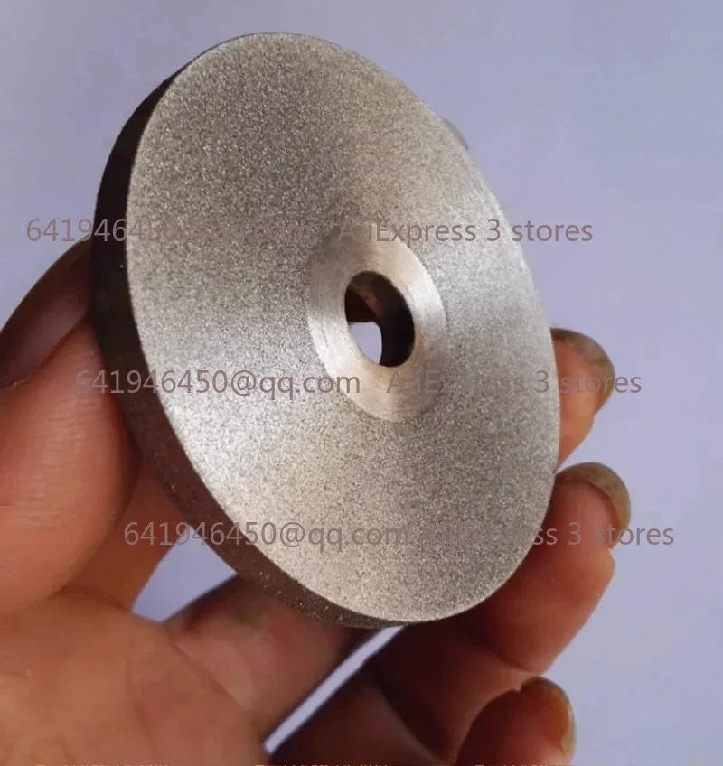 60x5x10mm Hole Grinding Wheel Electroplated Diamond Three Side grinding Polisher Tungsten Steel Alloy