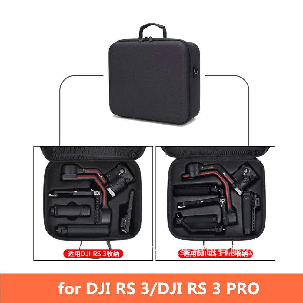 For RS 3 Storage Carrying Case Shoulder Bags Travel Portable Protective Case for DJI Ronin RS 3 Pro 3-Axis Gimbal Stabilizer