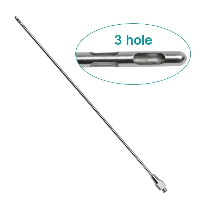 Аспиратор из нержавеющей стали для сбора жира Cannula игла для переноса жира аспиратор Cannula