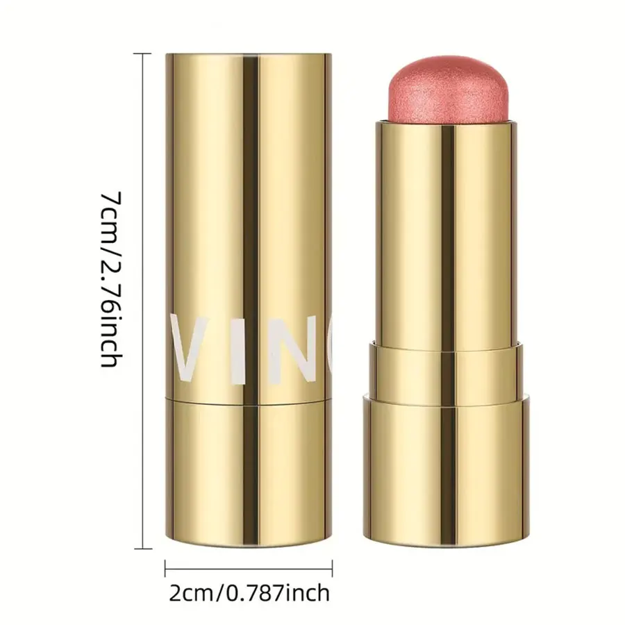 Rouge Cheeks Contouring Cosmetics Blush Stick Waterproof Blusher Brightening makeup liquid blush face   peach  makeup korean