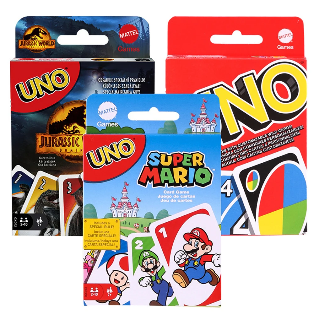 UNO FLIP! Pokemon Board Game Anime Cartoon Pikachu Figure Pattern Family Funny Entertainment uno Cards Games Christmas Gifts