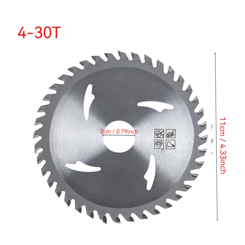 4-10 인치 110-255mm TCT 톱 디스크 목재 플라스틱 금속 용 미니 원형 톱 블레이드 회전 카바이드 절단 도구 40/60 치아