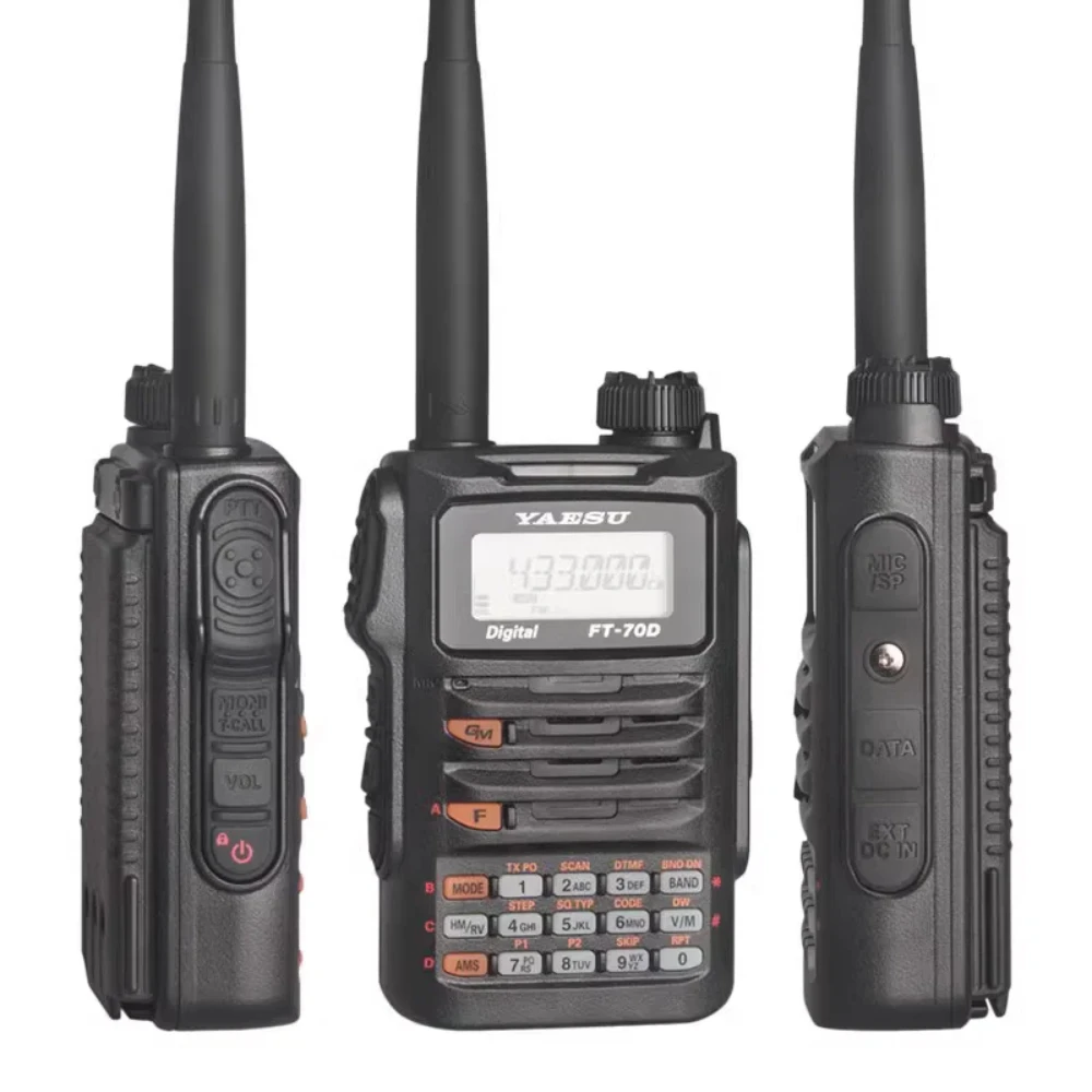 Yaesu FT-70DR 70D C4FM/FM dual frequency digital handheld ​radio HAM walkie-talkie