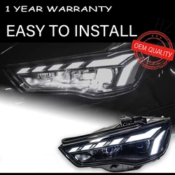 For Audi A3 Headlights 2013-2016 A3 8V Car Автомобильные Товары Led Hella Xenon Hella H7 S3 RS3 Sedan Hatchback Car Accessories