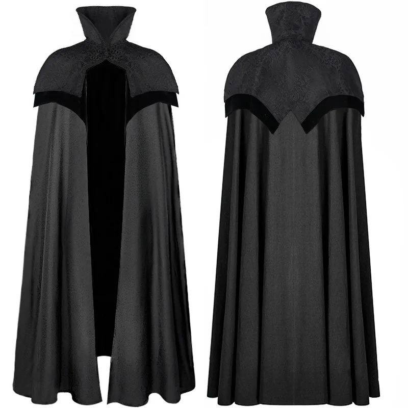 Medieval Gothic Steampunk Vampire Trench Cosplay Costume Victorian Tuxedo Court Nobles Shirt Pants Coat Uniform Tailcoat