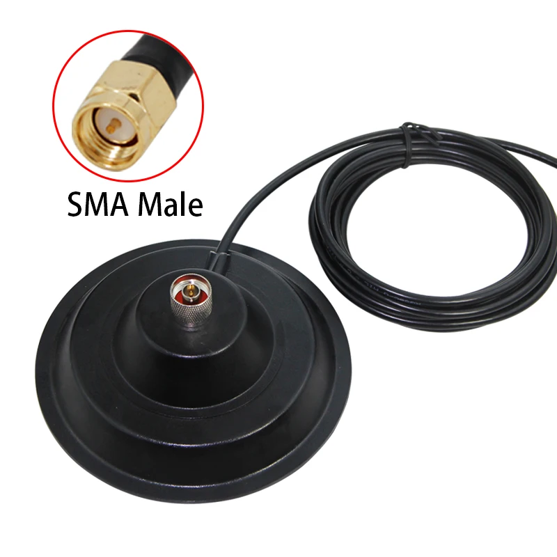 N Type Female Antena Plastik Diperkuat Serat Kaca Dasar Disk N-j Male Strong Magnetic Chuck Car Driving School Testing Roo