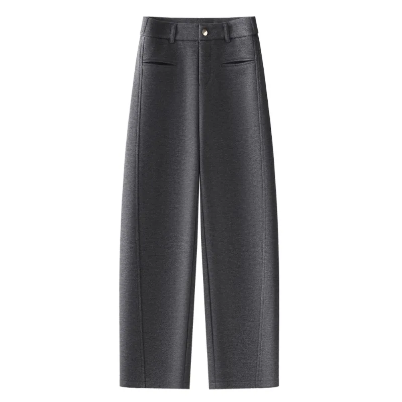 المشمش الصوف الموز السراويل النسائية والشتاء مزاجه الحريم السراويل Scimitar المنجل السراويل