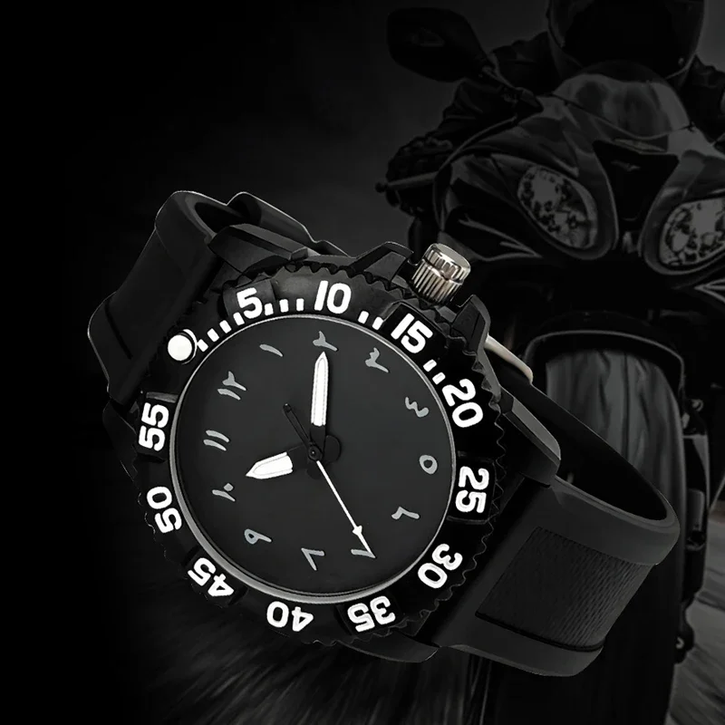 SHIYUNME Casual Sports Men's Quartz Watch New Fashion Rotatable Bezel Luminous Pointer 30m Waterproof Wristwatch For Daily