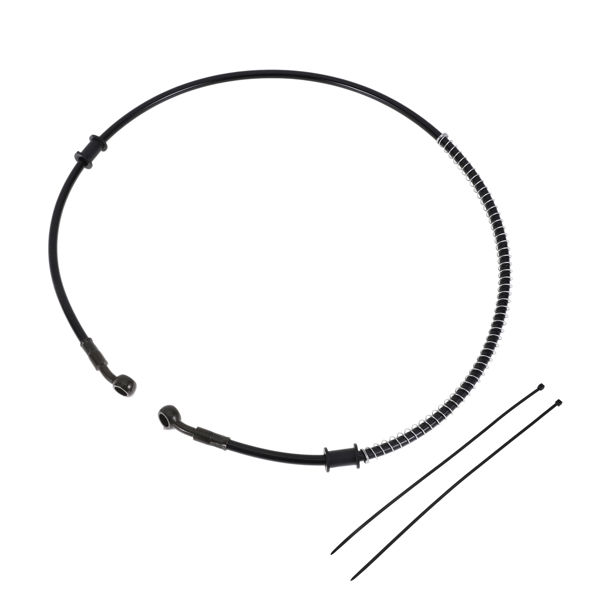 UXCELL 100cm Motorcycle Brake Clutch Oil Hose Line  Black