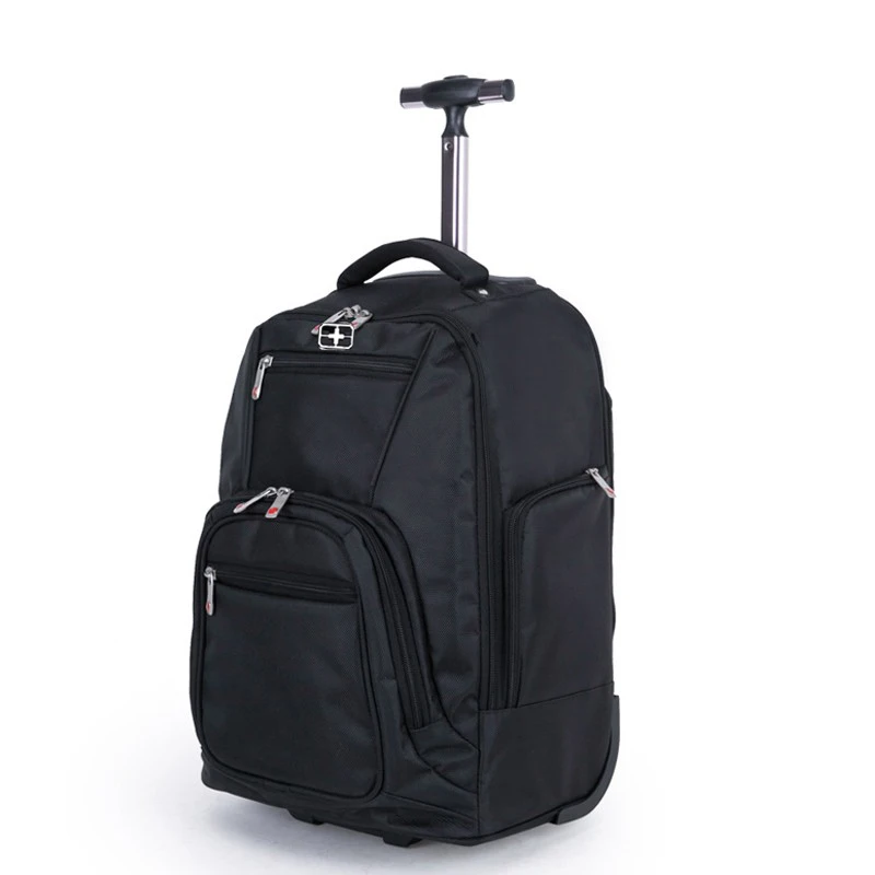 Multi functional Boarding Luggage 18 inchTravel Trolley Case Bag Tourist Backpack Boarding Case