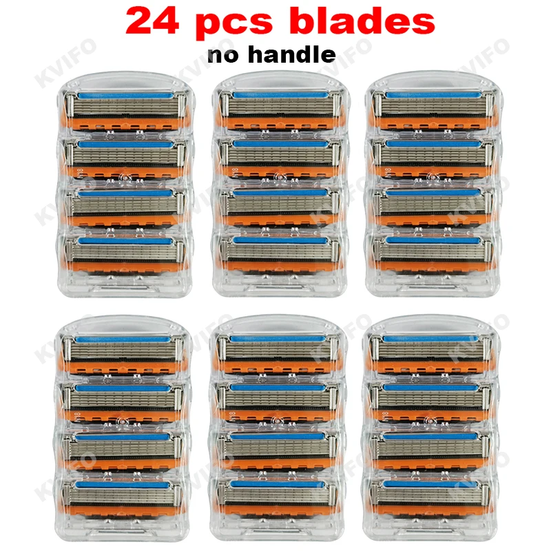 NEW 5-layer Men's Razor Power Shaving Shaver Male Face Beard Hair Trimmer 5 Layer Blades Replacement Refills