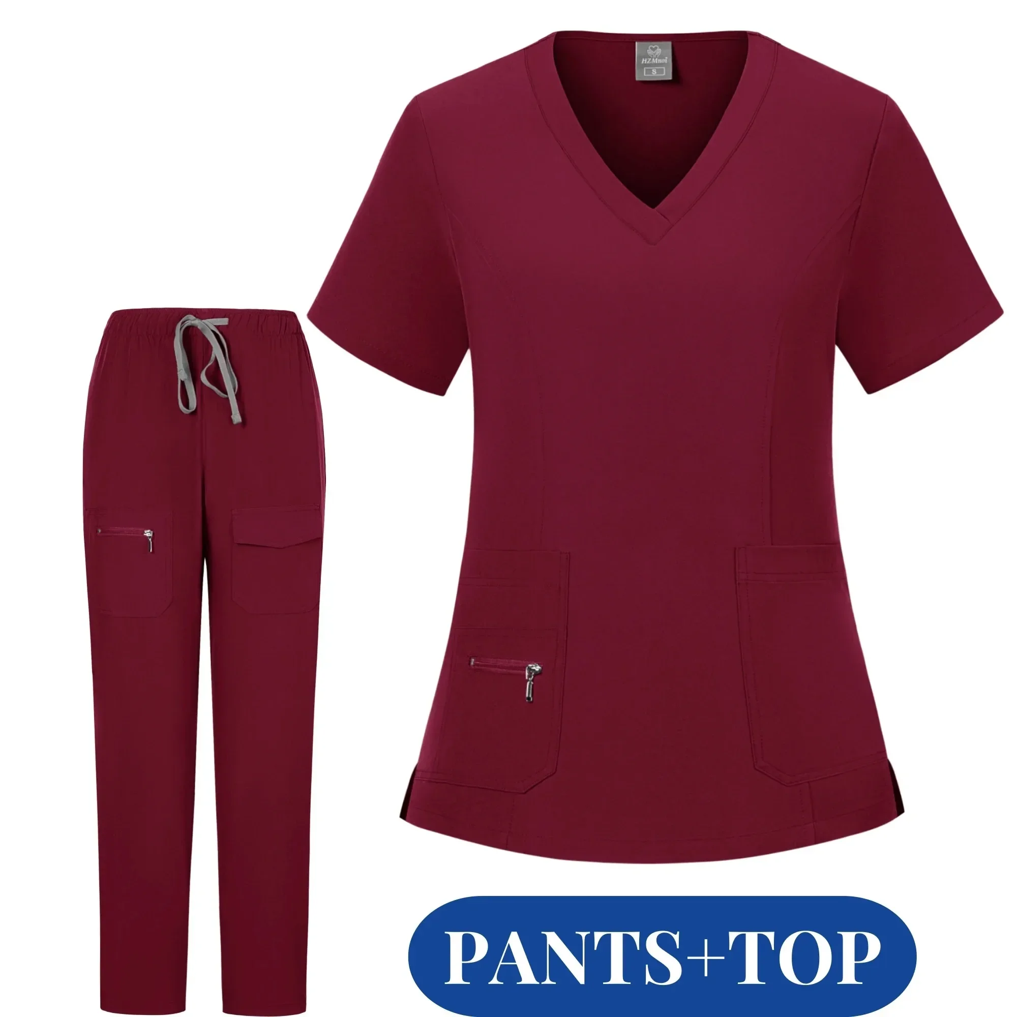 kecelife разноцветная хирургическая форма, топы с короткими рукавами + брюки, наборы скрабов для кормления, униформа для женщин, скрабы для домашних животных, медицинская спецодежда