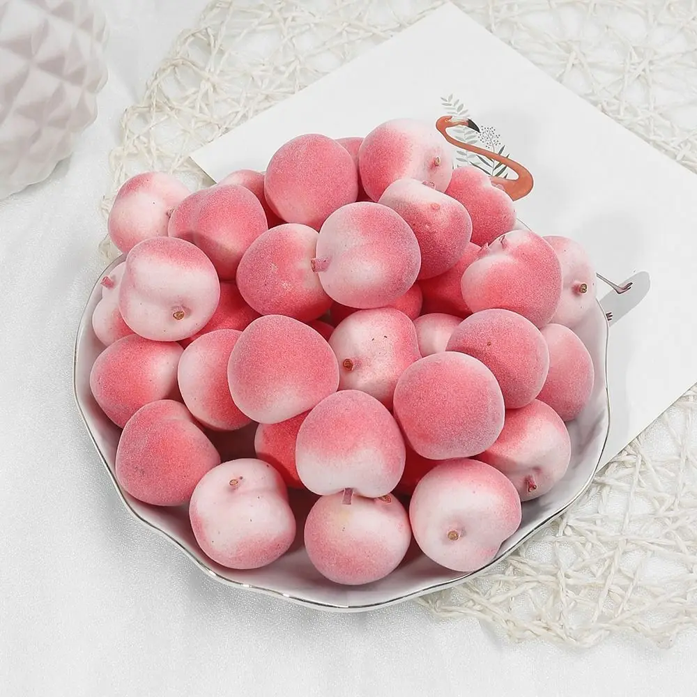 Photography Props Simulation Fruits Vegetables Gift Mini Room Decoration Fake Apples Lemons Handmade DIY Food Model