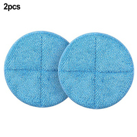 2pcs Mop Cloth Pads For BOBOT Electric Robot Vacuum Cleaner Accessories Household Supplies Cleaning Tool Spare Parts Replacement