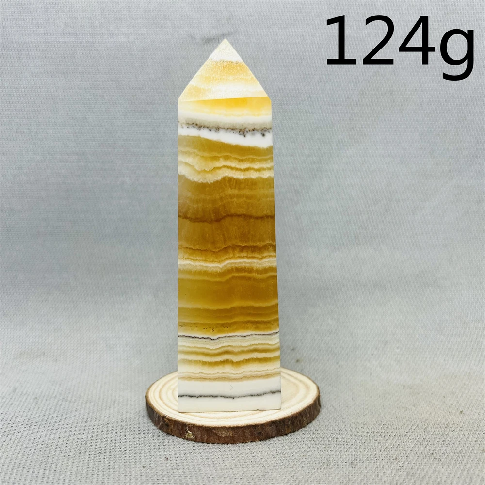 Natural Rock Square Albite Tower Calcite Obelisk Home Decoration Witchcraft Altar Spiritual Prayer Crystal with Stone Healing