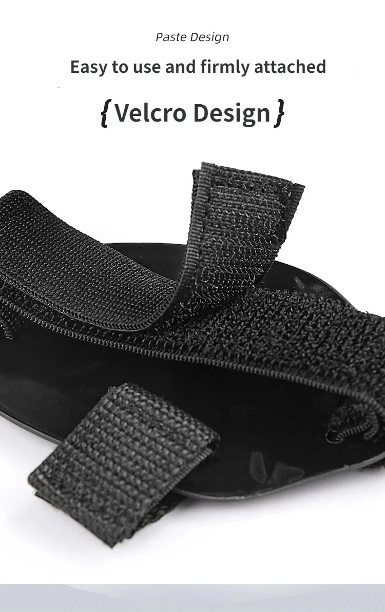 Rutschfester Gummi-Motorradschuh-Schutz, Schalthebel-Pad, Stiefelschutz, Verstellbarer Schutzüberzug, Passend für Motorrad-Zubehör – Detail 3