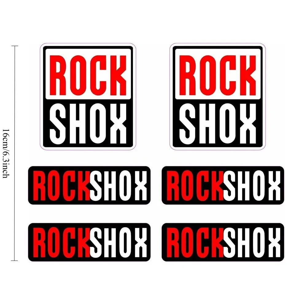 MTB Fork Vinyl Stickers Decals for Mountain Bike Downhill DH Suspension Bicycle Decoration