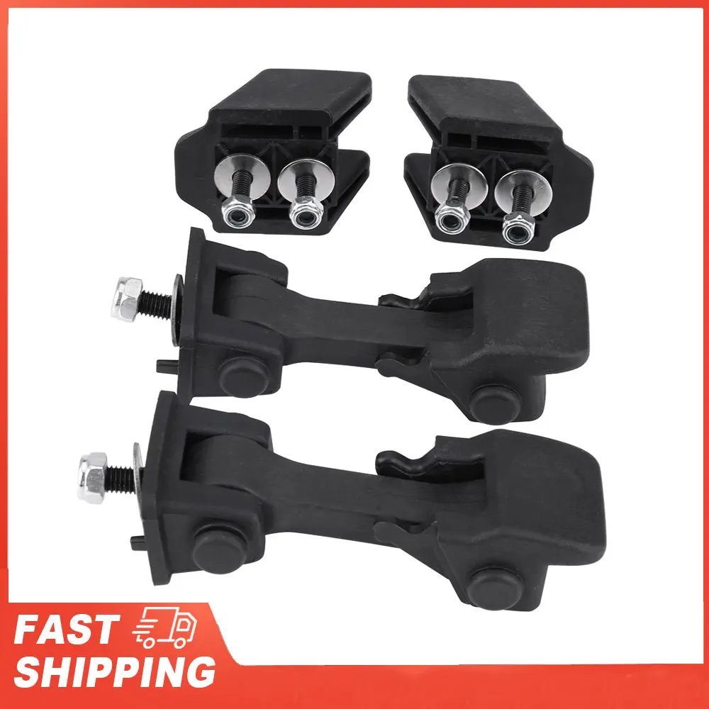 2 Set of Hood Latch Safety Catches & Brackets for Jeep Wrangler JK 2007 2008 2009 2010 2011 2012 2013 2014 2015 2016 55395653AF