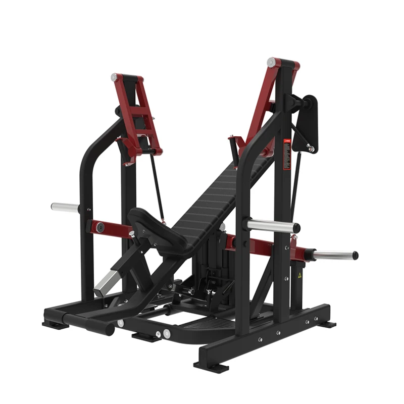 Wholesale Super Incline Plate Loaded Chest Press Steel Construction Commercial Use Safety Feature for Chest Exercise