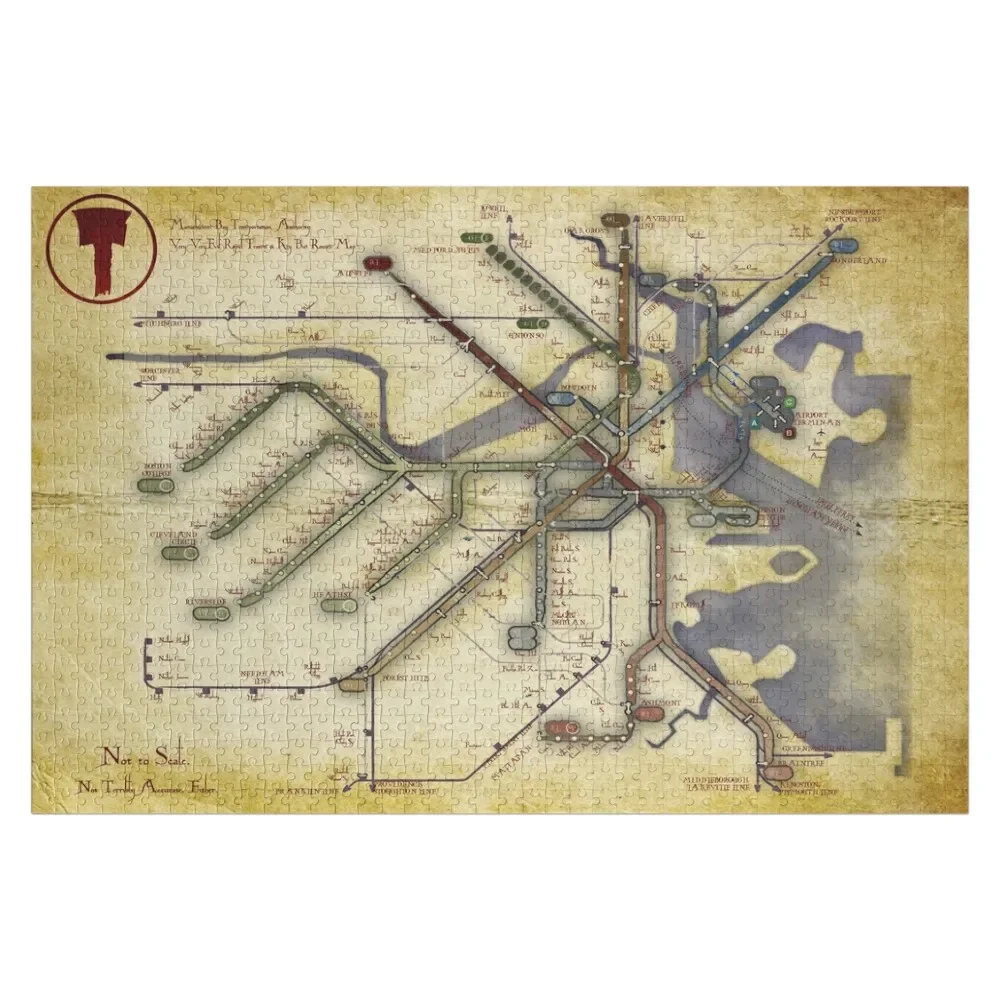 

The Ancient T Map Jigsaw Puzzle Custom Works Of Art Personalised Custom With Photo Puzzle