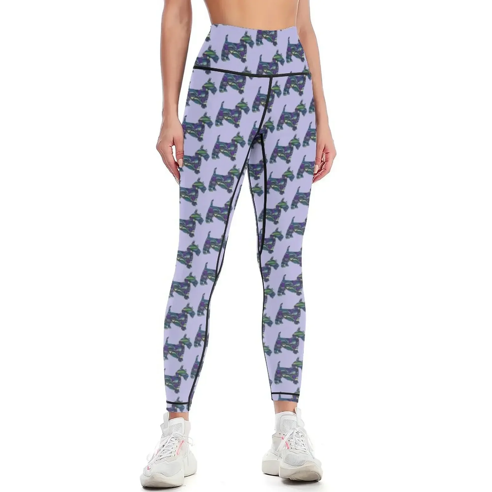 

Thistle the Scottish Terrier Leggings push up tights for legings for fitness Women's gym for girls Womens Leggings