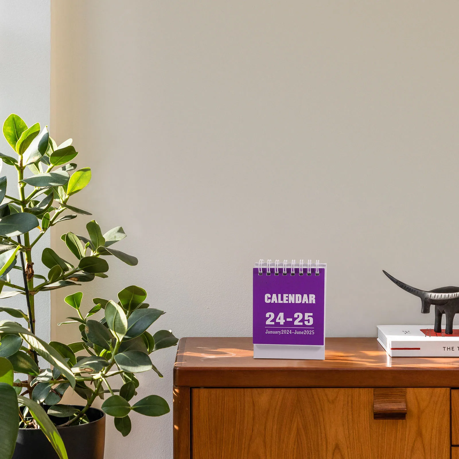 مكتب صغير 2024-2025 سطح مكتب صغير لمكتب المنزل الوجه الدائمة الاستخدام اليومي المنزلية التقويم الشهري اللوازم المكتبية