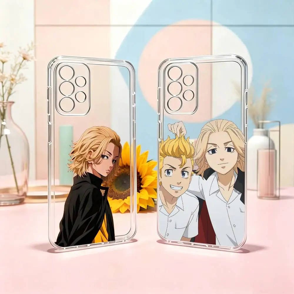 Anime T-Tokyo Revengers-S  Phone Case Transparent Silicone Soft For Samsung S25,S24,S21,S22,S23,S30,Ultra,S20,Plus,Fe Gift