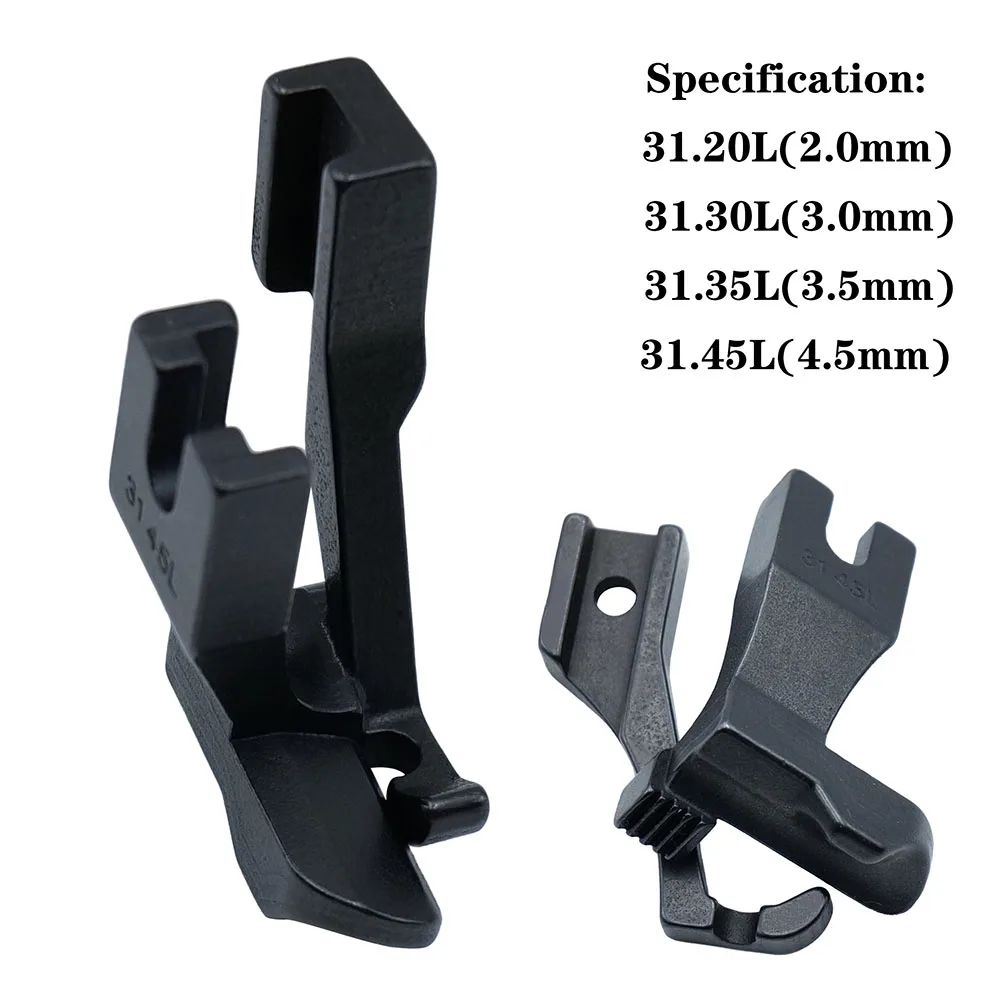 Pie para caminar Industrial de 3/3, 5/4, 5mm, piezas de máquina de coser, prensatelas de soldadura, pie de costura, pie de cordón, costura de equipaje, cuero