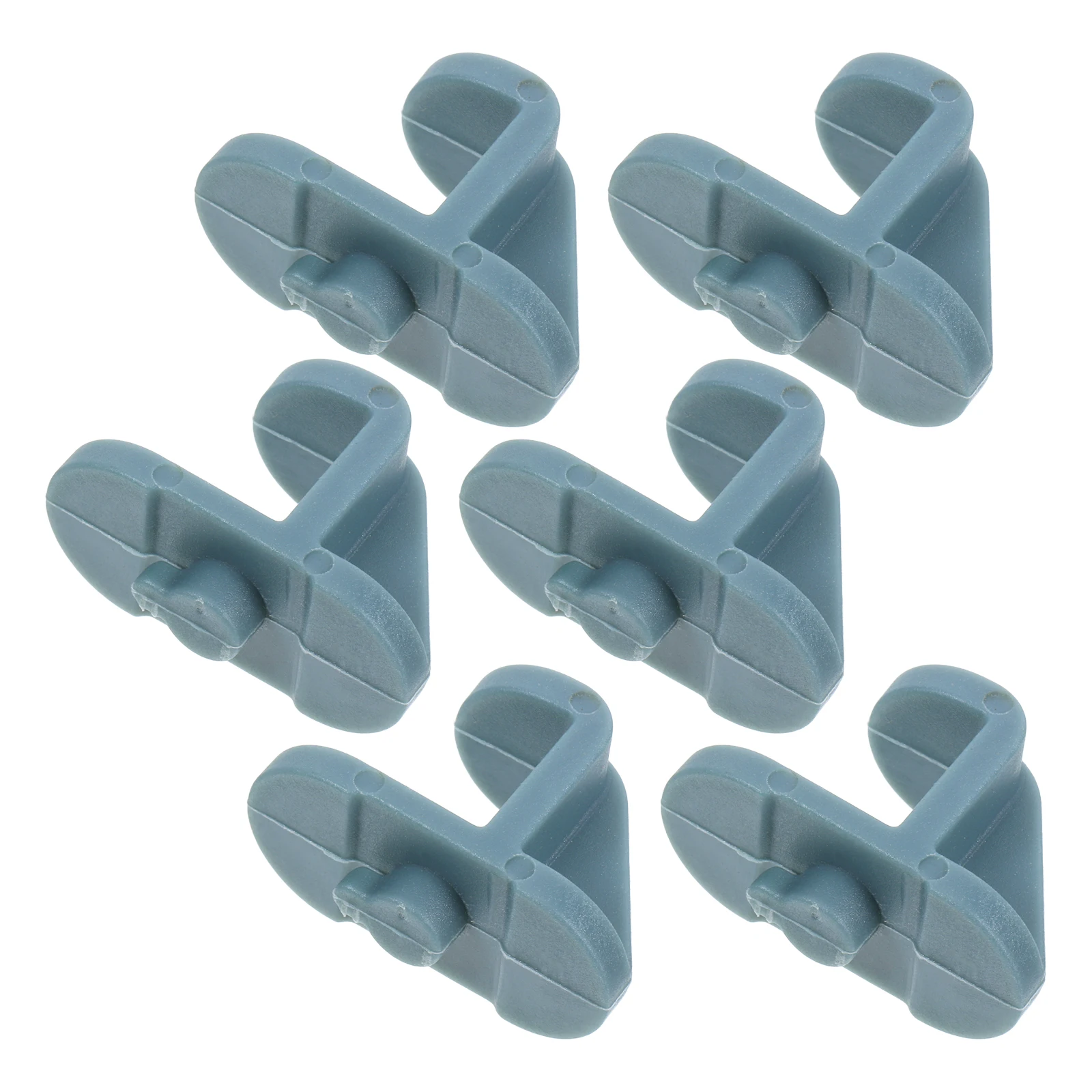 

6Pcs Freezer Shelf Clips Plastic Brackets Multipurpose Replacement Commercial Refrigerator Kitchen Freezer Hardware Accessories